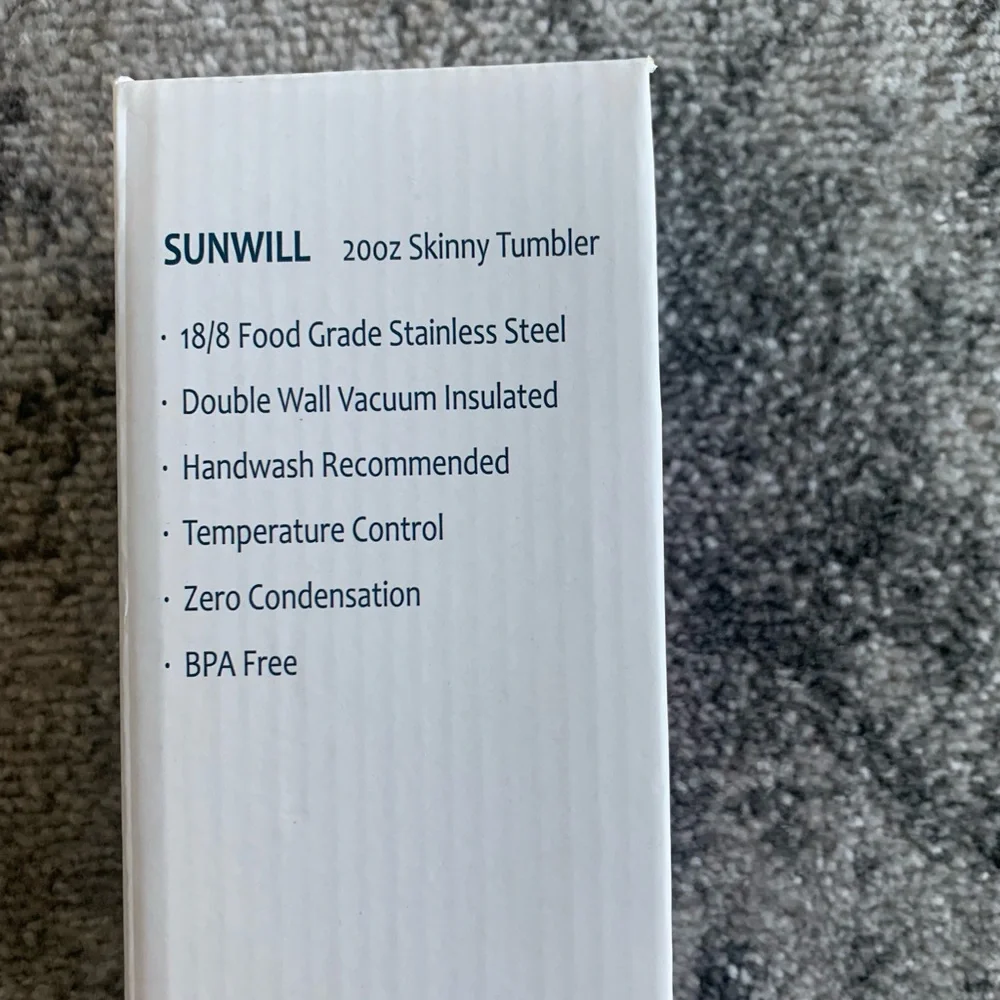 Insulated tumbler thermos for cold or hot drinks 20 oz blue Starbucks stanley - Picture 5 of 5